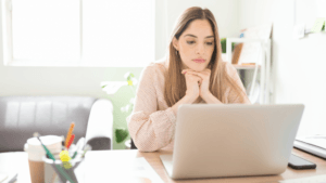 Surrogate reviewing the surrogacy process step by step with Chesapeake Surrogacy in Virginia