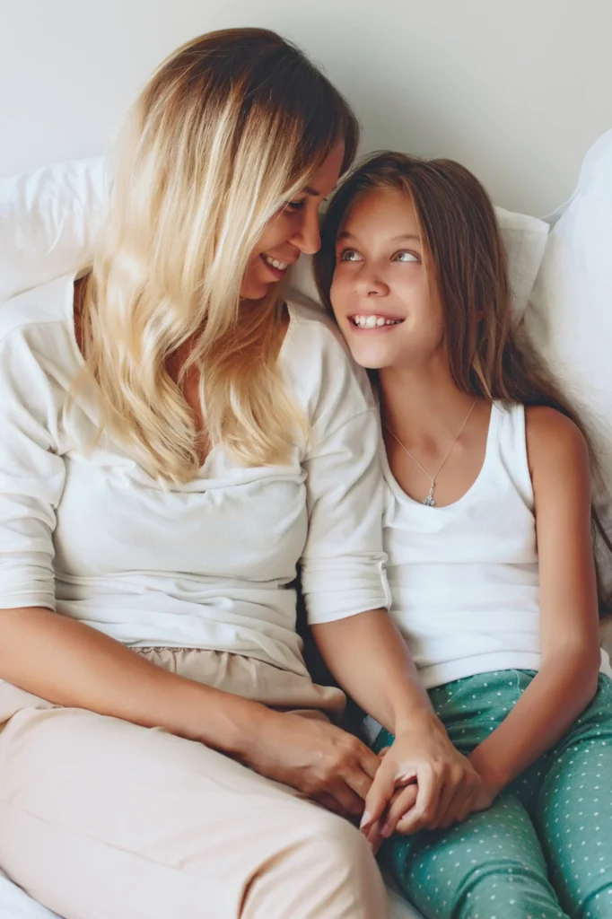 Mom Daughter at Chesapeake Surrogacy Center