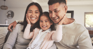 Mom with daughter and husband considering surrogacy