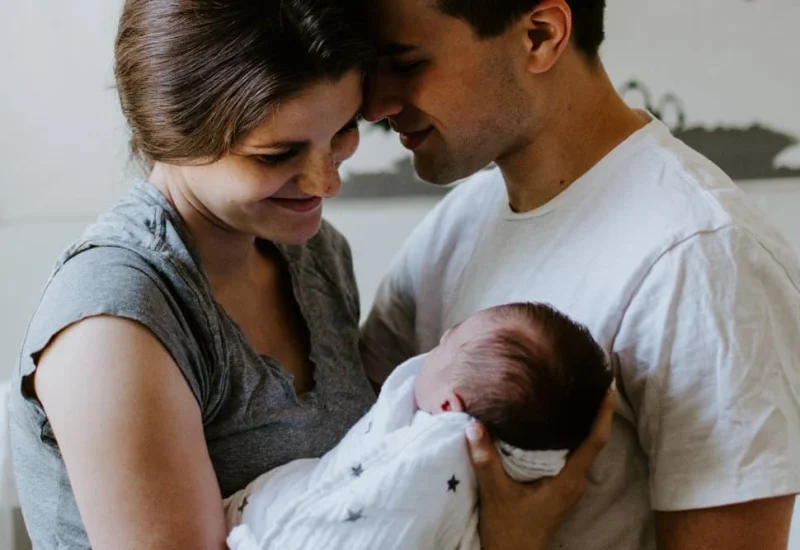 Parents with new born Chesapeake Surrogacy